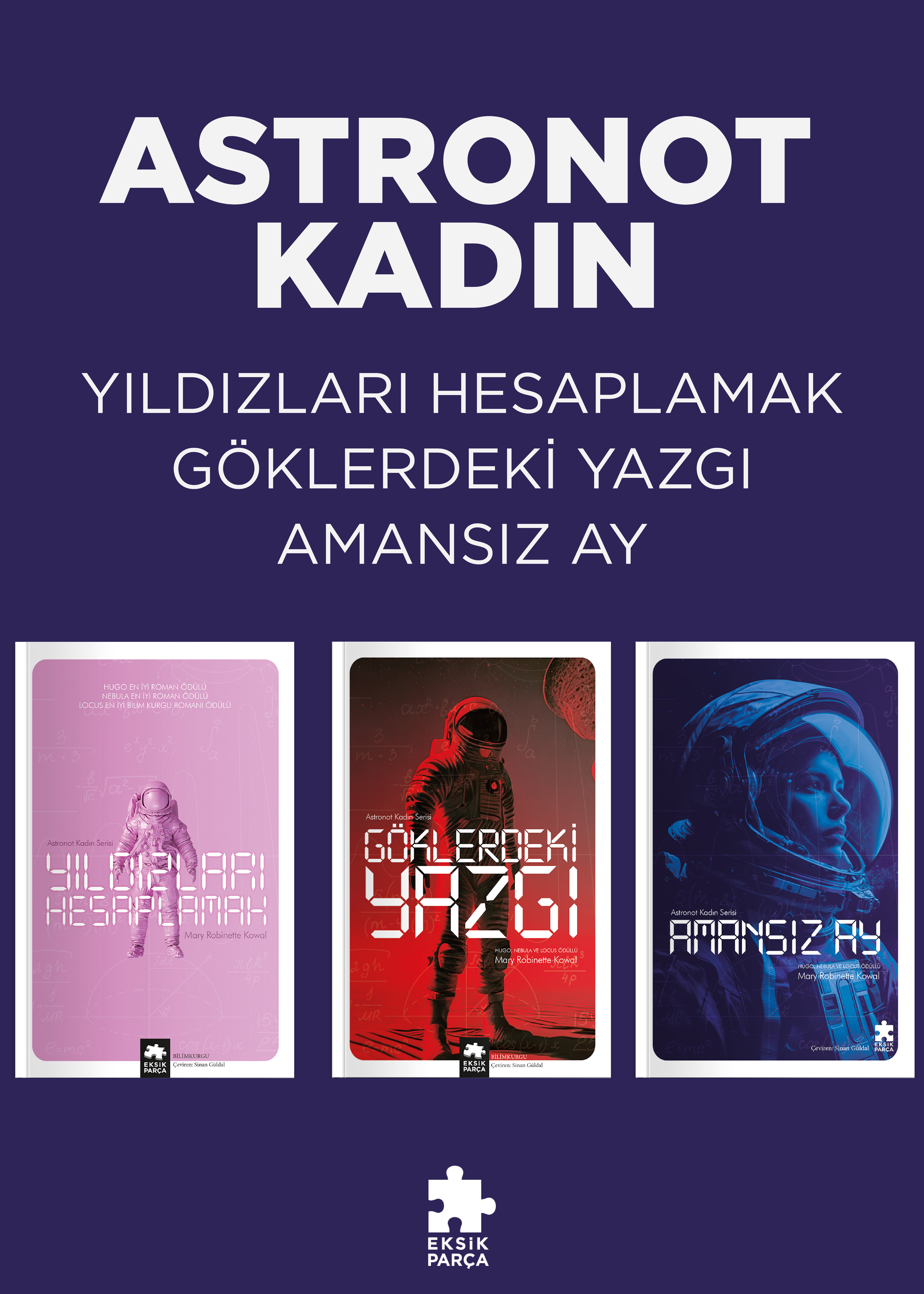 Astronot Kadın Serisi (3 Kitap)