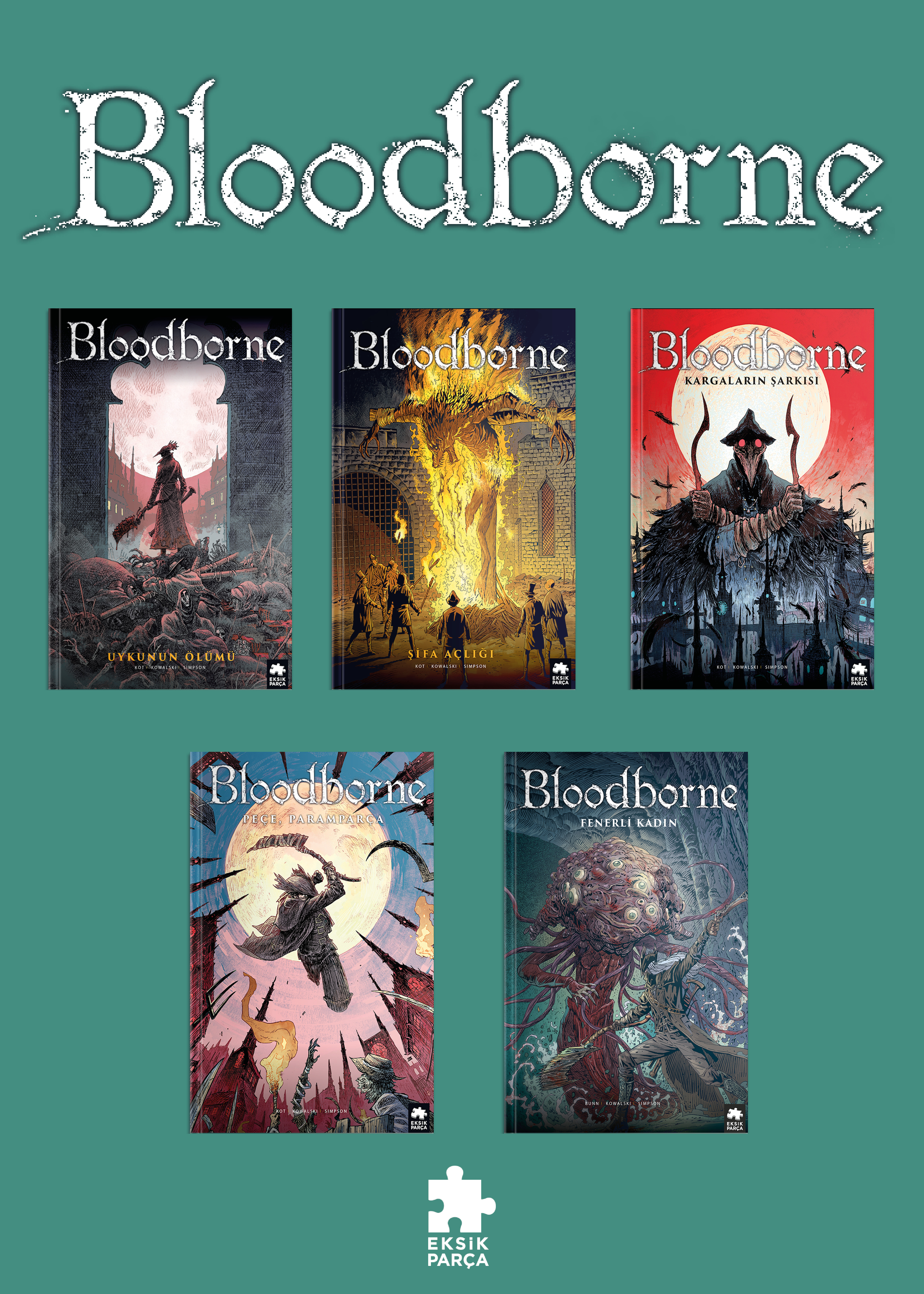 Bloodborne Serisi (5 Kitap Takım)