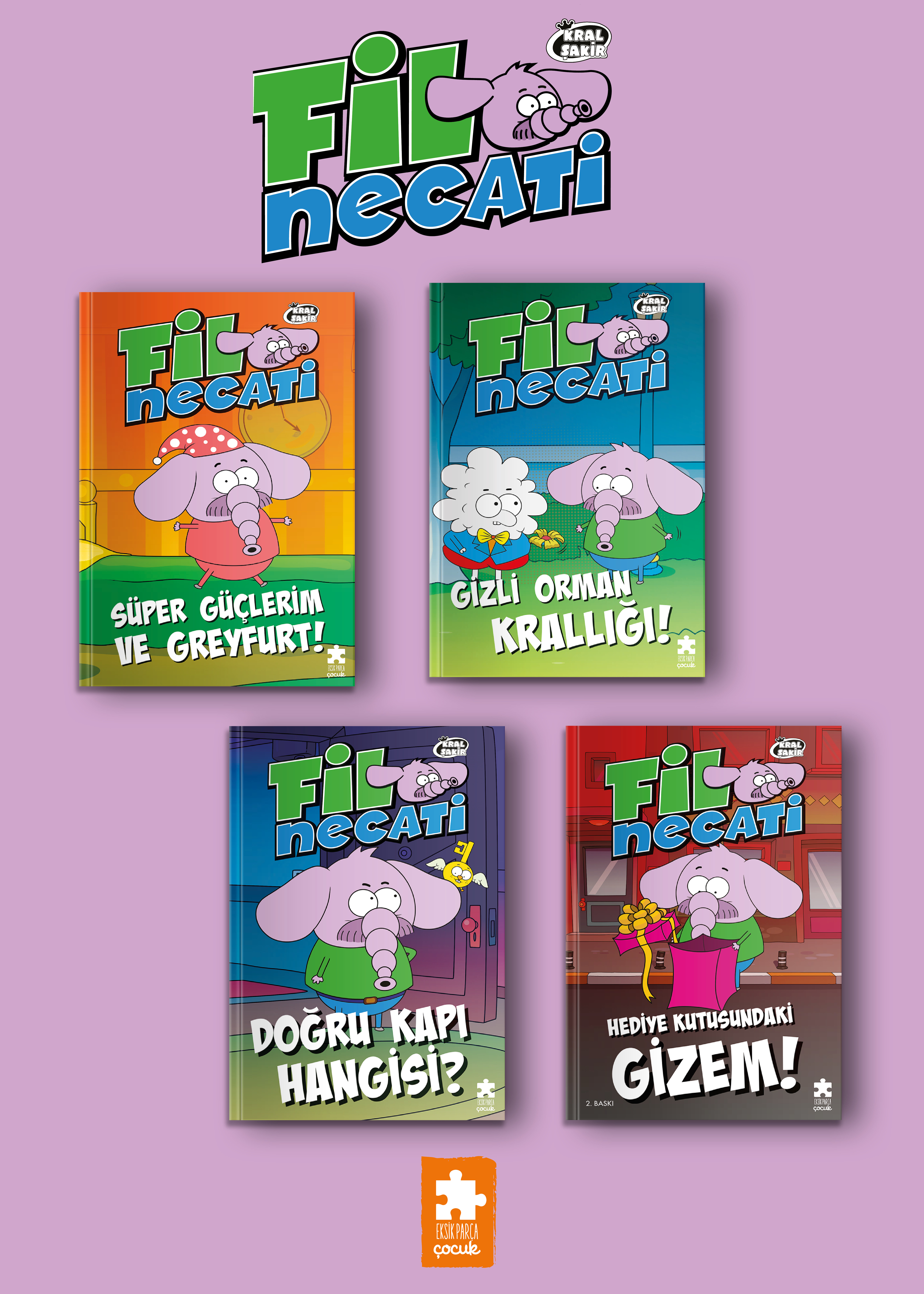 Fil Necati Serisi (4 Kitap)