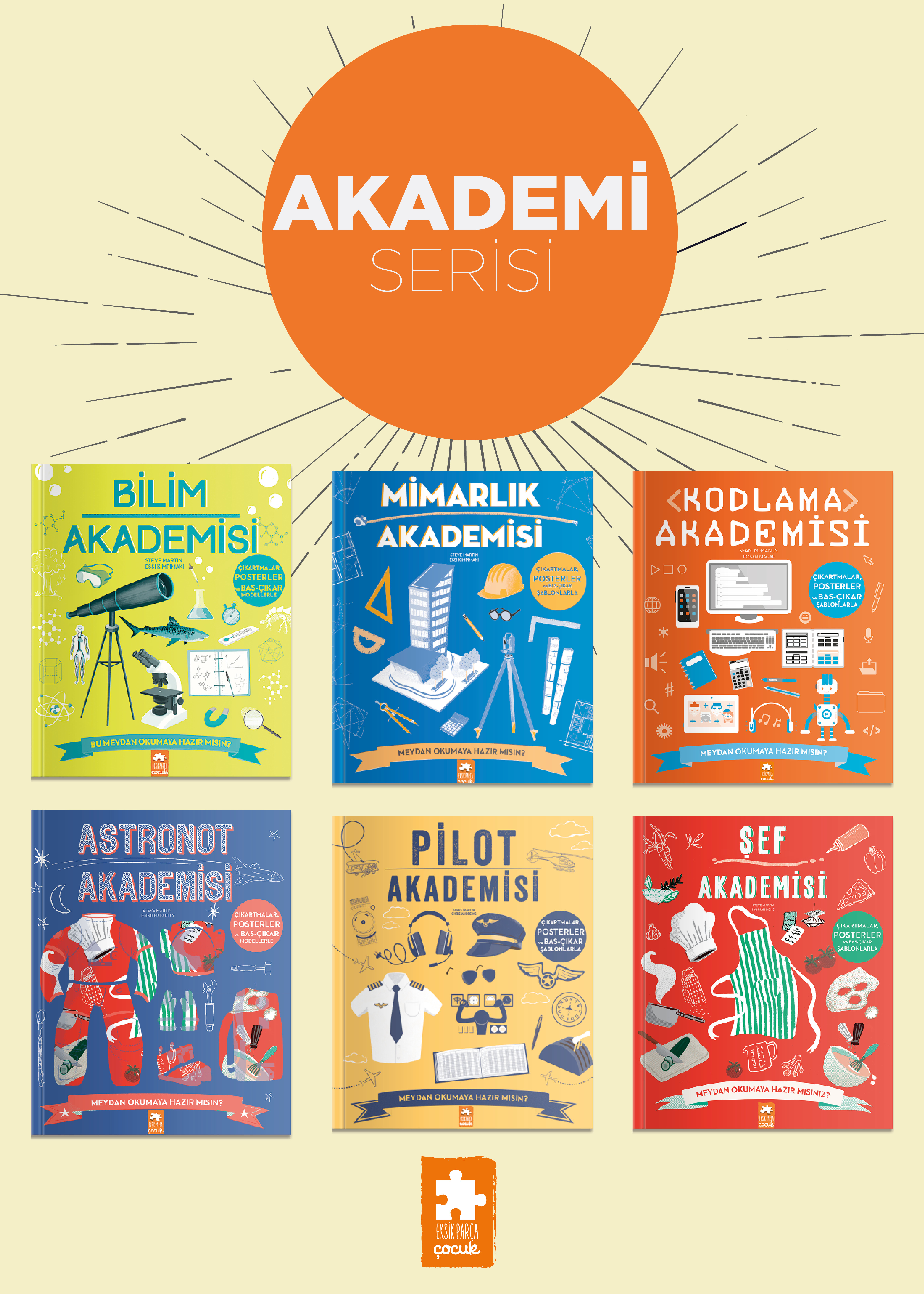 Set-Akademi Serisi (6 Kitap)